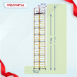 Вышка-тура  ВСП 1.2х2.0, Н-11.2м - stroymarket66.ru - Красноярск