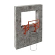 Мусоросброс кронштейн универсальный - stroymarket66.ru - Красноярск