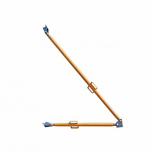 Подкос винтовой двухуровневый 4,5 м с оголовником - stroymarket66.ru - Красноярск