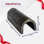 Ванночка для сварки арматуры D32 скоба-накладка - stroymarket66.ru - Красноярск