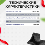 Фиксатор арматуры косточка 25/40 упаковка 1000 шт. - stroymarket66.ru - Красноярск