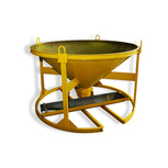 Бадья для бетона БН 0,75 м3 с лотком - stroymarket66.ru - Красноярск