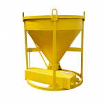 Бадья для бетона БН 1,0 м3 низкая c лотком - stroymarket66.ru - Красноярск