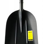 Лопата совковая снегоуборочная с деревянным черенком 740 мм и ручкой - stroymarket66.ru - Красноярск