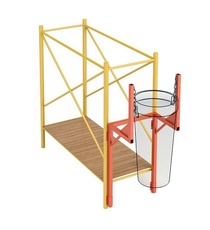 Мусоросброс кронштейн к лесам и фасадам - stroymarket66.ru - Красноярск