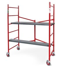 Подмости складные малярные многоярусные на колесах H120 - stroymarket66.ru - Красноярск