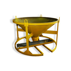 Бадья для бетона БН 0,75 м3 с лотком - stroymarket66.ru - Красноярск