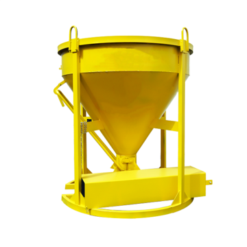 Бадья для бетона БН 1,0 м3 низкая c лотком - stroymarket66.ru - Красноярск