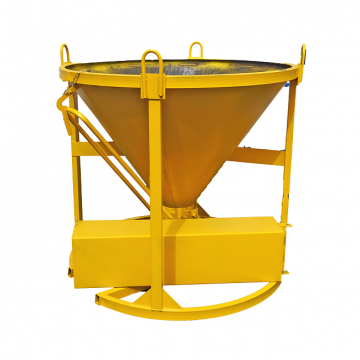 Бадья для бетона БН 0,5 м3 с лотком - stroymarket66.ru - Красноярск