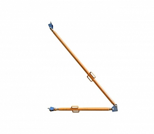 Подкос винтовой двухуровневый 4,5 м с оголовником - stroymarket66.ru - Красноярск