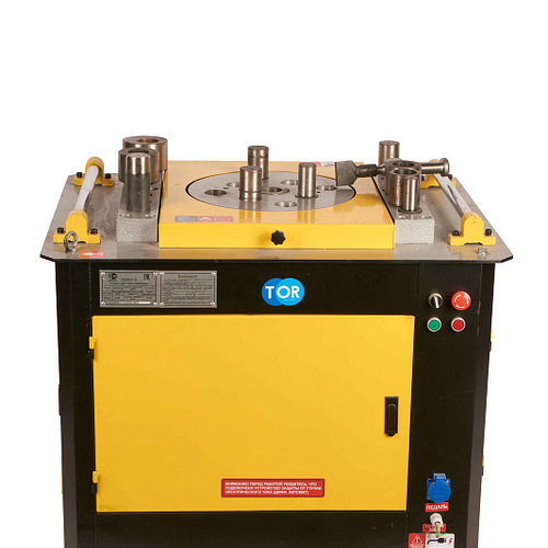 Станок для гибки арматуры TOR GW50A-Q с доводчиком (E) - stroymarket66.ru - Красноярск