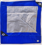 Тент Тарпаулин 180 г/м2 с люверсами   - stroymarket66.ru - Красноярск